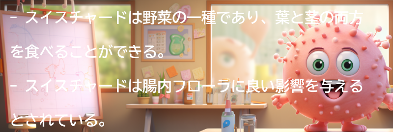 スイスチャードとはどのような野菜か？の要点まとめ