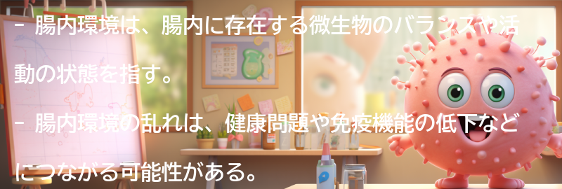 腸内環境とは何か？の要点まとめ