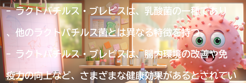 ラクトバチルス・ブレビスと他のラクトバチルス菌の違いの要点まとめ