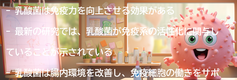 乳酸菌の効果に関する最新研究の要点まとめ