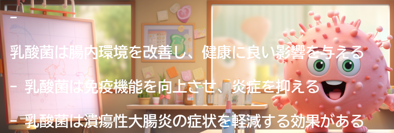 乳酸菌の主な効果とは？の要点まとめ