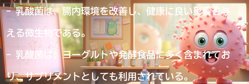 乳酸菌とは何か？の要点まとめ