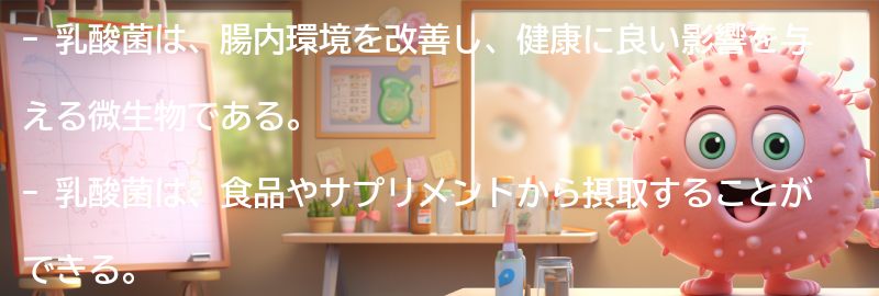 乳酸菌とは何か？の要点まとめ