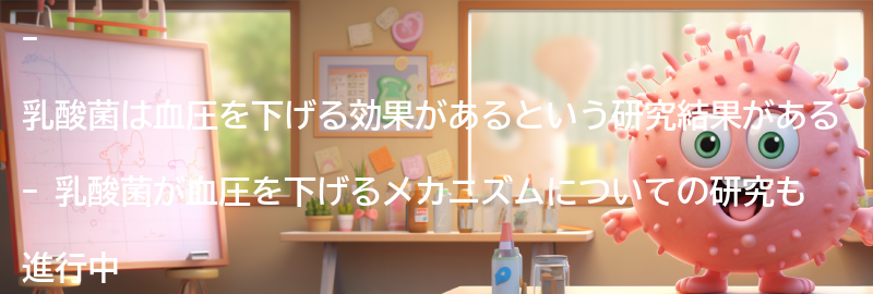 乳酸菌と血圧の関係についての研究結果の要点まとめ