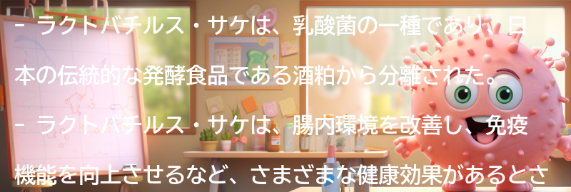 ラクトバチルス・サケとは？の要点まとめ